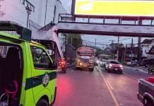 Derivado de un hecho armado en zona 10, PMT de Santa Catarina Pinula solicita a la población no transitar hacia carretera Muxbal