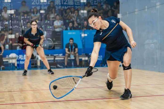 Gaby Martínez conquista el bronce de ráqutbol en los Juegos Mundiales tras la lesión de su contrincante.