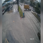 El accidente de tránsito se registró en el kilómetro 10.5 de la ruta al Atlántico. Foto La Hora: Captura de Pantalla.