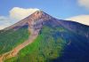 Alerta por lahares en el volcán de Fuego. Foto La Hora: Conred