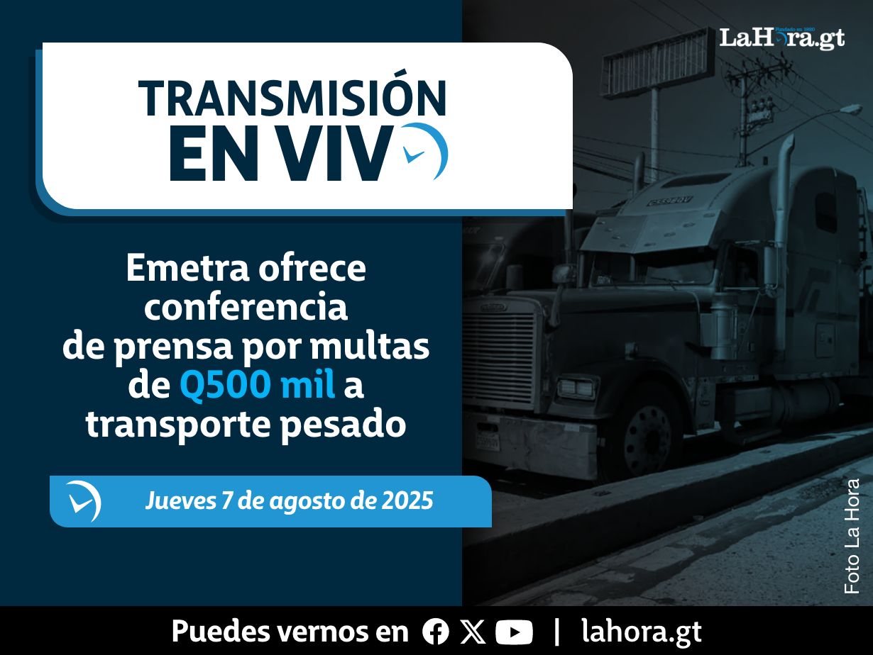 En vivo: Emetra ofrece conferencia de prensa por multas de Q5