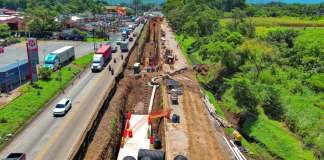 Así va el avance de la construcción de la autopista Puerto Quetzal, primera público-privada en ejecución