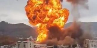 Israel confirmó el ataque al palacio presidencial de Yemen. Foto La Hora: Redes Sociales