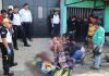 Ataque armado en Villa Nueva deja tres hombres fallecidos y una mujer herida. Foto La Hora: PNC