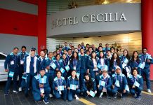 Atletas guatemaltecos que participaron en los II Juegos Panamericanos Junior. Foto La Hora: COG