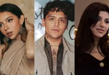 Ángela Aguilar, Christian Nodal y Cazzu