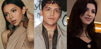 Ángela Aguilar, Christian Nodal y Cazzu