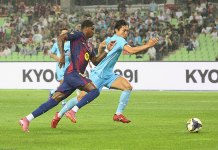 Barcelona terminó su gira asiática con una goleada