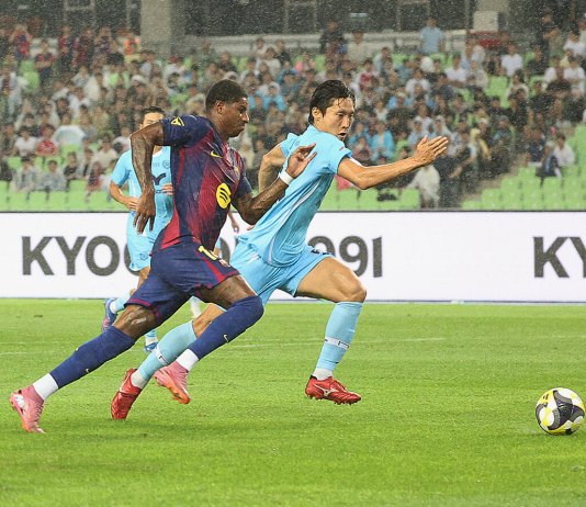 Barcelona terminó su gira asiática con una goleada