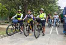 Pedaleando en el Centro, una actividad para realizarla con amigos y familiares. Foto: Facebook de Bicitour Muniguate