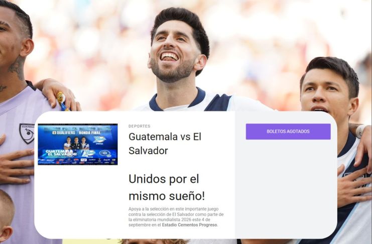 Boletos para Guatemala vs El Salvador se agotan en minutos y dejan a aficionados sin entradas. Foto La Hora: Fedefut