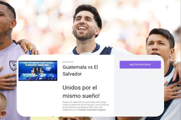 Boletos para Guatemala vs El Salvador se agotan en minutos y dejan a aficionados sin entradas Boletos para Guatemala vs El Salvador se agotan en minutos y dejan a aficionados sin entradas. Foto La Hora: Fedefut