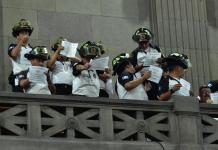 De urgencia nacional, Congreso aprueba con 135 votos el Bono de Riesgo para Bomberos Voluntarios. Foto La Hora: Daniel Ramírez.