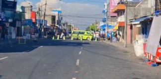 Incidente armado deja tres heridos en zona 12, entre ellos un agente de la PNC. Foto La Hora: Bomberos Municipales captura de pantalla.
