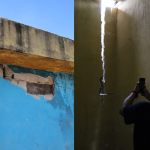 CIV evalúa hogares que presentan daños estructurales tras sismos registrados en Sacatepéquez, Escuitla y Jutiapa.
