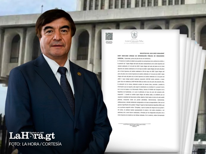 CSJ dilata la entrega de actas y niega acceso completo alegando “confidencialidad”. Arte La Hora: Alejandro Ramírez