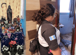 Localizan dos hombres fallecidos que se encontraban amarrados de pies y manos en un apartamento en Villa Nueva. Foto La Hora: CBV