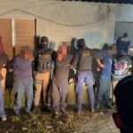 Autoridades pusieron a disposición de juez competente a cinco detenidos. Foto La Hora: MP