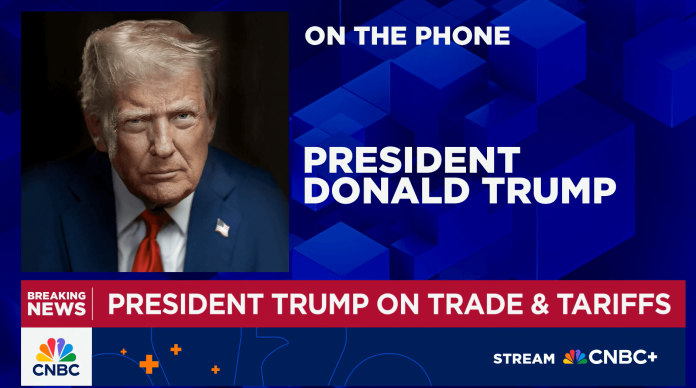 Trump entrevista CNBC