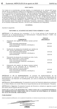 acuerdo directorio 8-2025