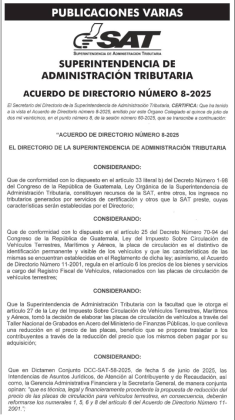 acuerdo SAT