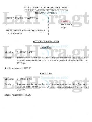 corte del distrito de Texas caso exalcalde
