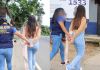 Presunta colaboradora de la Mara Salvatrucha, alias la "Queen" capturada en Chimaltenango. Foto La Hora: PNC