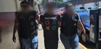 Capturan al presunto responsable de la muerte de un hondureño en Escuintla. Foto la Hora: PNC