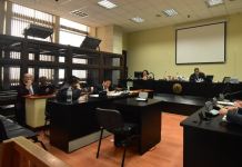 Caso Lanquín se discute ante el Juzgado de Mayor Riesgo A. Foto La Hora: Sergio Osegueda