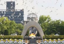Guatemala acompaña a Japón en conmemoración por bombardeo atómico de Hiroshima. Foto la Hora: Minex
