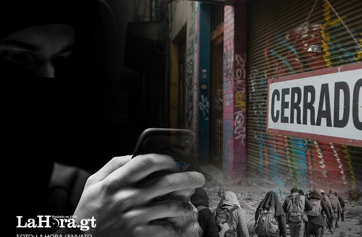 Extorsiones y migración obligaron al cierre de 800 mil negocios en 2024. Arte La Hora: Alejandro Ramírez