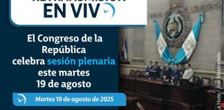 Retransmisión: El Congreso de la República celebra sesión plenaria este martes 19 de agosto. Foto La Hora: Joel Maldonado.