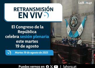 Retransmisión: El Congreso de la República celebra sesión plenaria este martes 19 de agosto. Foto La Hora: Joel Maldonado.