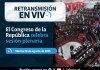 El Congreso de la República celebra sesión plenaria este martes 26 de agosto. Foto La Hora: Congreso.