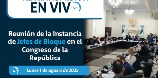 Retransmisión: reunión de la Instancia de Jefes de Bloque en el Congreso de la República. Foto La Hora: Joel Maldonado.