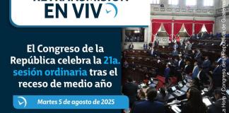 Retransmisión: El Congreso de la República celebra la 21a. sesión ordinaria tras el receso de medio año Retransmisión: El Congreso de la República celebra la 21a. sesión ordinaria tras el receso de medio año. Foto La Hora: Congreso de la Republica.