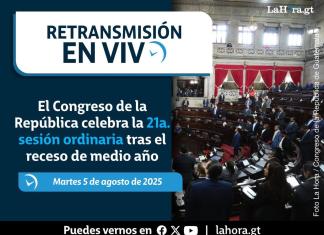 Retransmisión: El Congreso de la República celebra la 21a. sesión ordinaria tras el receso de medio año. Foto La Hora: Congreso de la Republica.