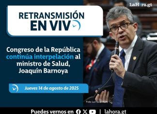 Congreso de la República continúa interpelación al ministro de Salud, Joaquín Barnoya. Foto La Hora: AGN.