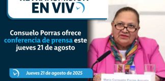 Retransmisión: Consuelo Porras ofrece conferencia de prensa este jueves 21 de agosto