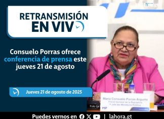 Retransmisión: Consuelo Porras ofrece conferencia de prensa este jueves 21 de agosto