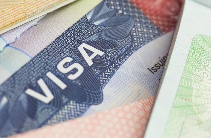 Archivo de imagen de una Visa. Foto La Hora: insuremytrip.com