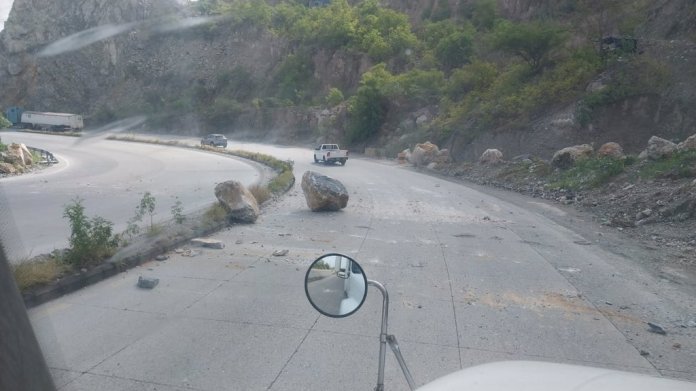 Desprendimiento de rocas