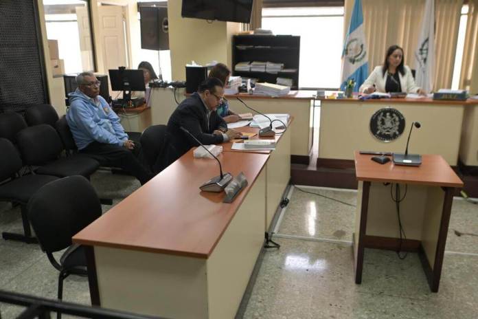 Audiencia por caso Diario Militar, fue suspendida por falta de notificaciones. Foto La Hora: Fabricio Alonzo