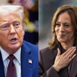Donald Trump y Kamala Harris