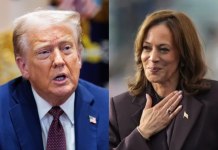 Donald Trump y Kamala Harris