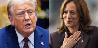 Donald Trump y Kamala Harris