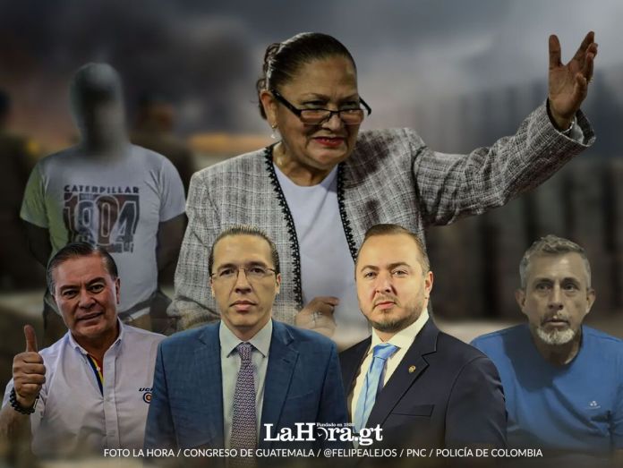 Narcotráfico y poder. Foto La Hora: Congreso de la Republica- PNC- @FelipeAlejos- Policía de Colombia.