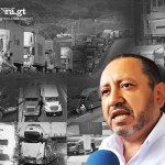 Presidente Gremial de Pilotos de Transporte, Rony . Arte La Hora: Víctor García