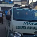 Elementos de ASONBOMD alertados por posible motín en la Cárcel El Boquerón. Foto La Hora: ASONBOMD