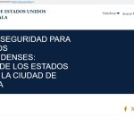 Embajada de EE. UU en Guatemala emite alerta de seguridad. Foto La Hora: Captura de Pantalla.